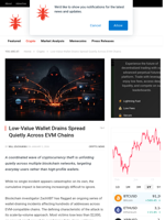 Low-Value Wallet Drains Spread Quietly Across EVM Chains - NullTX