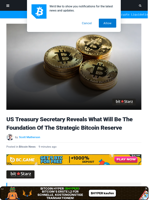 US Treasury Secretary Reveals What Will Be The Foundation Of The Strategic Bitcoin Reserve | Bitcoinist.com