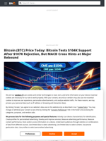 Bitcoin (BTC) Price Today: Bitcoin Tests $104K Support After $107K Rejection, But MACD Cross Hints at Major Rebound - Brave New Coin