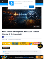 XRP's Market Is Going Quiet. Find Out If That Is A Warning Or An Opportunity | Bitcoinist.com