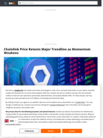 Chainlink Price Retests Major Trendline as Momentum Weakens - Brave New Coin