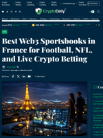 Best Web3 Sportsbooks in France for Football, NFL, and Live Crypto Betting - Crypto Daily