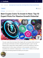 Best Crypto Coins To Invest In Now: Top 10 Expert Picks For Massive Growth Potential - JetBolt and More !
