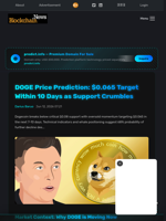 DOGE Price Prediction: $0.065 Target Within 10 Days as Support Crumbles - Blockchain.News