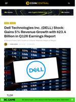 Dell Technologies Inc. (DELL) Stock: Gains 5% Revenue Growth with $23.4 Billion in Q126 Earnings Report