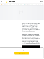 Investment Bank China Renaissance Plans $600M BNB Treasury With YZi Labs: Bloomberg