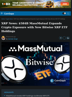 XRP News: $584B MassMutual Expands Crypto Exposure with New Bitwise XRP ETF Holdings