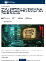 What Is DDSWARM? How Doginal Dogs Runs Its Company With a Swarm of More Than 25 AI Agents - TechBullion
