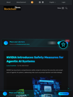 NVIDIA Introduces Safety Measures for Agentic AI Systems - Blockchain.News