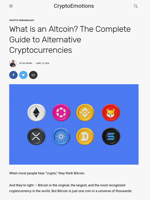 What is an Altcoin? The Complete Guide to Alternative Cryptocurrencies