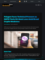 Polygon Faces Technical Pressure as MATIC Tests 52-Week Lows Amid Broad Crypto Weakness - Blockchain.News