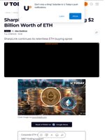 SharpLink's Holdings Approaching $2 Billion Worth of ETH