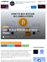 How to Buy Bitcoin in 5 Simple Steps | Live Bitcoin News