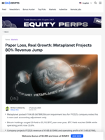 Paper Loss, Real Growth: Metaplanet Projects 80% Revenue Jump - BeInCrypto