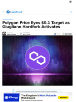 Polygon (POL) Price Eye $0.1 Target After Giugliano Hardfork