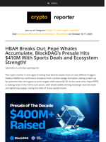 Hedera Eyes $0.30, PEPE Whales Accumulate, BlockDAG Turns Heads with Sports Deals!