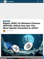 Ripple (XRP) Vs Mutuum Finance (MUTM): Which One Has The Most Upside Potential In 2025? - TechBullion