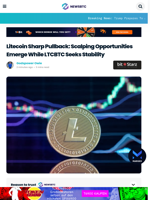 Litecoin Sharp Pullback: Scalping Opportunities Emerge While LTCBTC Seeks Stability