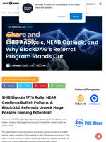 SHIB Analysis, NEAR Outlook, and Why BlockDAG’s Referral Program Stands Out | Live Bitcoin News