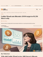 Cathie Wood cuts Bitcoin’s 2030 target to $1.2M - Here's why - AMBCrypto