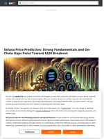 Solana Price Prediction: Strong Fundamentals and On-Chain Gaps Point Toward $220 Breakout - Brave New Coin