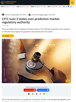 CFTC Sues 3 US States, Claims Sole Authority Over Prediction Markets