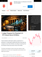 Ledger Prepares For Potential U.S. IPO Valued Above $4 Billion - NullTX
