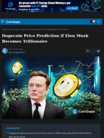 Dogecoin Price Prediction if Elon Musk Becomes Trillionaire