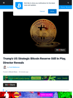 Trump’s US Strategic Bitcoin Reserve Still In Play, Director Reveals | Bitcoinist.com