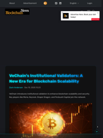 VeChain's Institutional Validators: A New Era for Blockchain Scalability - Blockchain.News