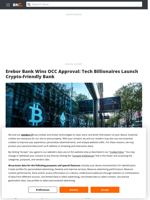 Erebor Bank Wins OCC Approval: Tech Billionaires Launch Crypto-Friendly Bank - Brave New Coin