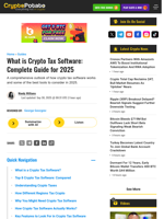 What is Crypto Tax Software: Complete Guide for 2025