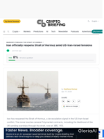 Iran officially reopens Strait of Hormuz amid US-Iran-Israel tensions