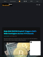 Kelp DAO $293M Exploit Triggers DeFi-Wide Contagion Across 9 Protocols - Blockchain.News
