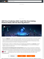 XRP Price Prediction 2025: Could This New Staking Platform Make XRP the Next Big Winner?