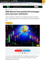 Bitcoin Leaves Exchanges as ETFs Absorb Supply and Holders Stay Bullish