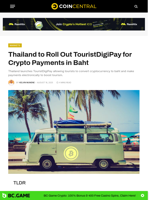 Thailand to Roll Out TouristDigiPay for Crypto Payments in Baht