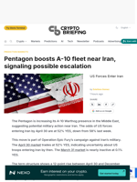 Pentagon boosts A-10 fleet near Iran, signaling possible escalation