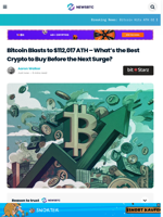 What Crypto to Buy as Bitcoin Reached a New All-Time High at $112,017?