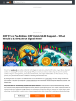 XRP Price Prediction: XRP Holds $2.80 Support—What Would a $3 Breakout Signal Now? - Brave New Coin
