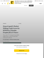 HyperLiquid's Market Making Vault Grows by $250M in 2 Months Despite JELLY Fiasco