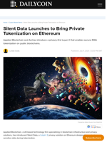 Silent Data Launches to Bring Private Tokenization on Ethereum - DailyCoin
