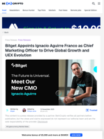 Bitget appoints Ignacio Aguirre Franco as new CMO