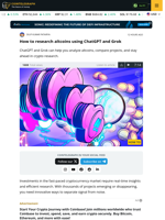 How to Research Altcoins Using ChatGPT and Grok: A Step-by-Step Guide