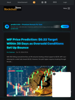 WIF Price Prediction: $0.22 Target Within 30 Days as Oversold Conditions Set Up Bounce - Blockchain.News