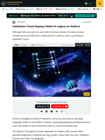 Validation Cloud deploys Web3 AI engine on Hedera