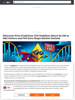 Ethereum Price Prediction: ETH Stabilizes Above $3,100 as H&S Pattern and FVG Zone Shape Market Outlook - Brave New Coin
