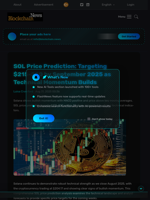 SOL Price Prediction: Targeting $215-220 by September 2025 as Technical Momentum Builds - Blockchain.News