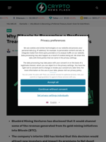 Why Bitcoin Is Becoming a Preferred Treasury Asset—Even for Gold Miners