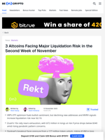 Why These 3 Altcoins Could Trigger $400M in Losses